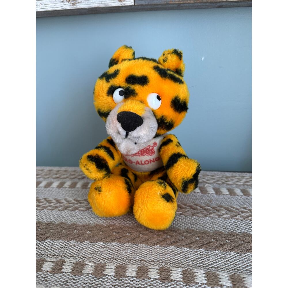 Vintage 1978 Sambo “Tag-Along” Plush Tiger R Dakin Advertising Baseball - No Hat